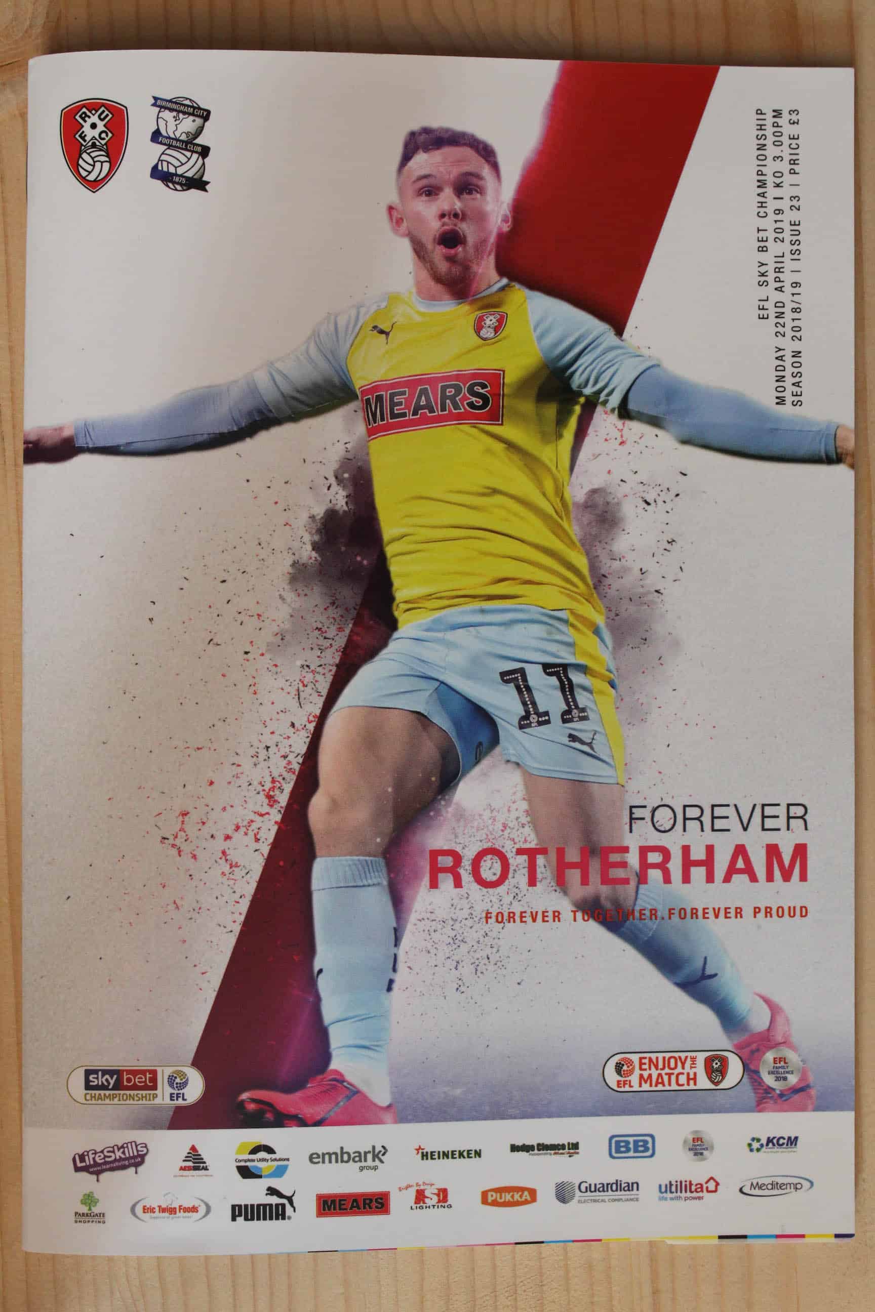 Rotherham United FC v Birmingham City FC